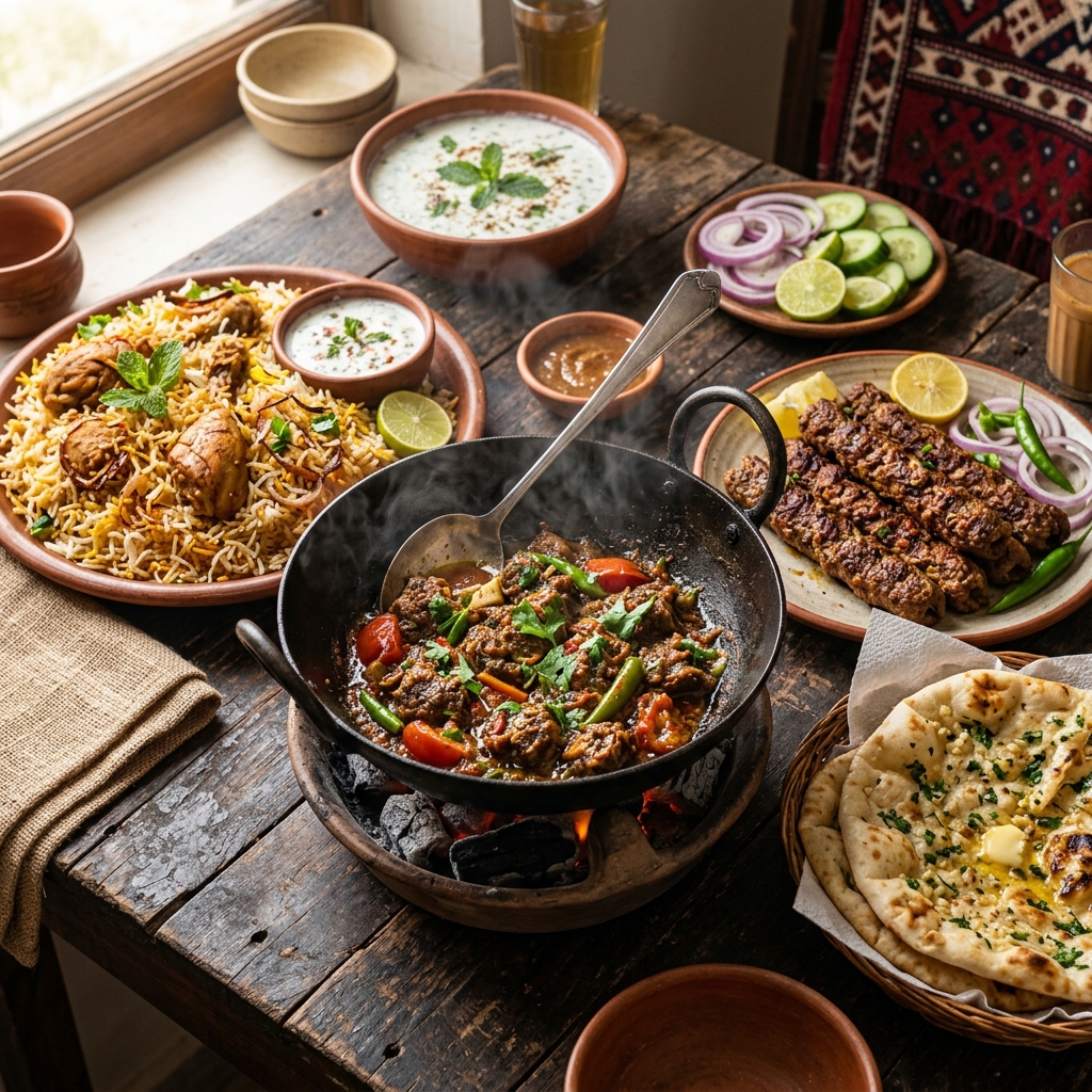 Flame92: Best desi food opposite as safiyyah museum madinah