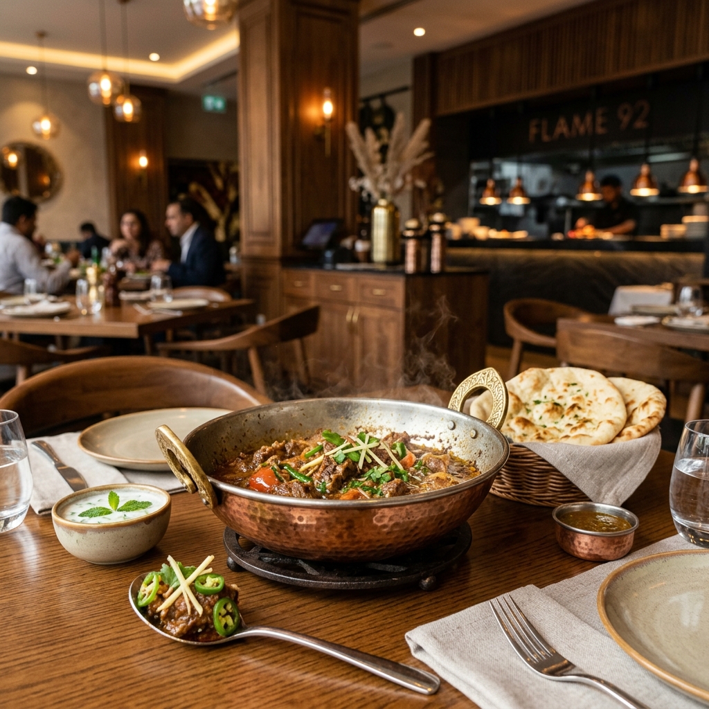 Discover the Best Mutton Shinwari Karahi in Madinah | Flame92 Restaurant